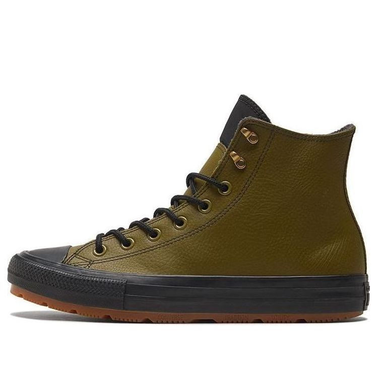 Кецове и обувки Converse Chuck Taylor All Star Winter Leather High Зелено | 169400C