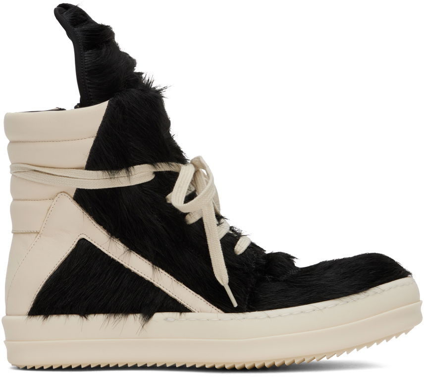 Кецове и обувки Rick Owens Rick Owens Geobasket Черно | RR01D3894 LHLLCO, 0
