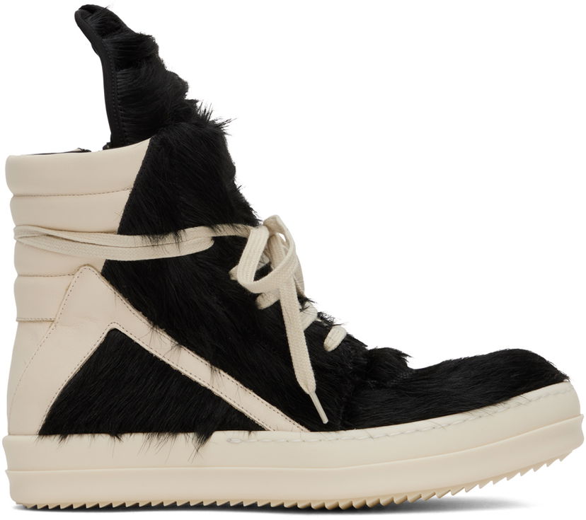 Кецове и обувки Rick Owens Rick Owens Geobasket Черно | RR01D3894 LHLLCO