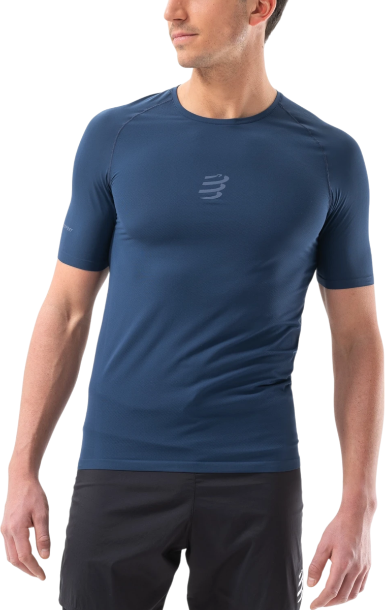 Тениска Compressport Trail Racing Short Sleeve T-Shirt Синьо | atsm3635-atsm3635124, 0