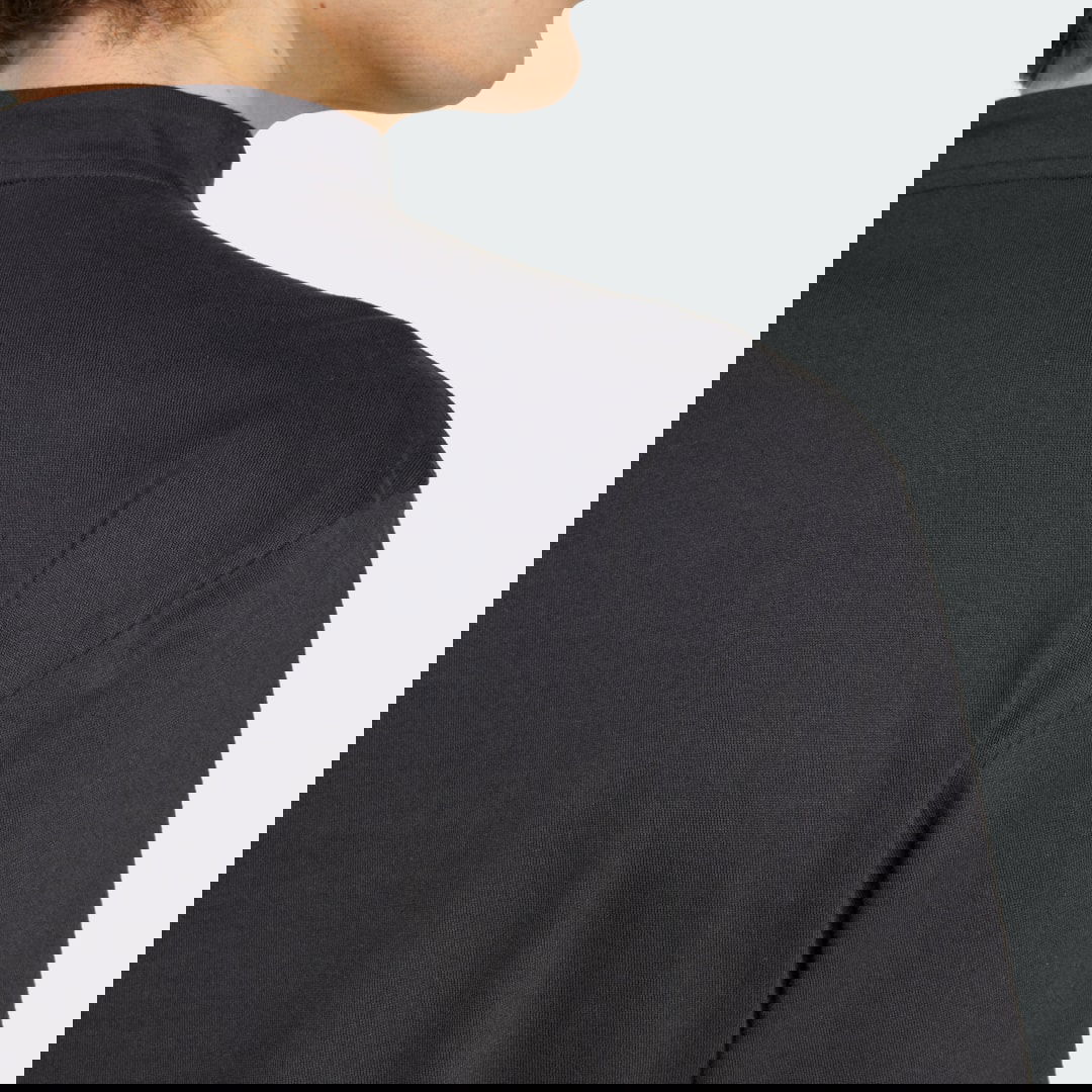 Фланелка adidas Performance adiClub Long Sleeve Zip Черно | JM6730, 1