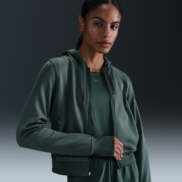 Суитчър Nike Therma-FIT One Full-Zip Hoodie Зелено | FB5216-338, 0