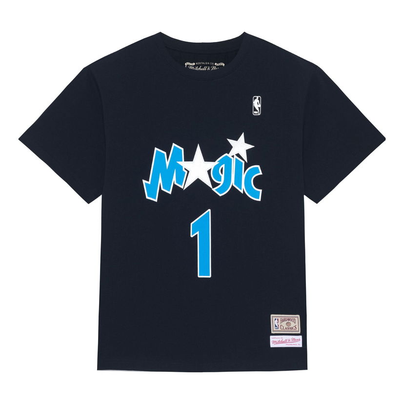 Тениска Mitchell & Ness NBA Orlando Magic 'Tracy McGrady 1' T-Shirt Синьо | MNJYSST230134-BLACK