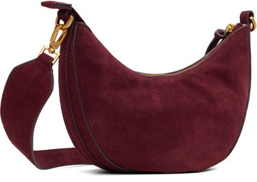 Чанта през рамо rag & bone Rag & Bone Alix Suede Crossbody Bag Бургунди | SD100812, 2