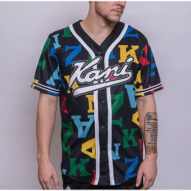 Фланелка Karl Kani Varsity Logo Baseball Shirt Многоцветен | KK6033421, 0