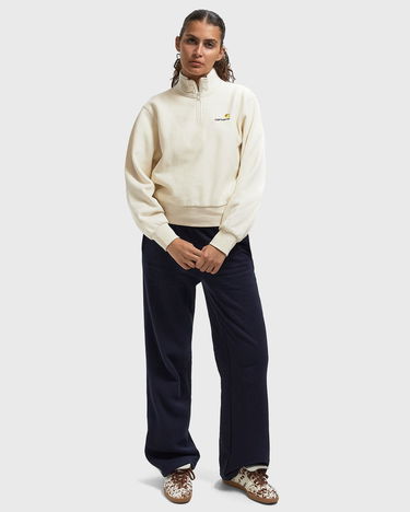 Суитчър Carhartt WIP American Script High Neck Quarter-Zip Sweatshirt Бежово | I033827-05.XX, 2