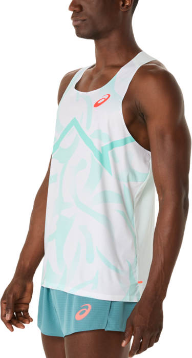 Потник Asics Light Knit Graphic Singlet Бяло | 2091a731-411, 2