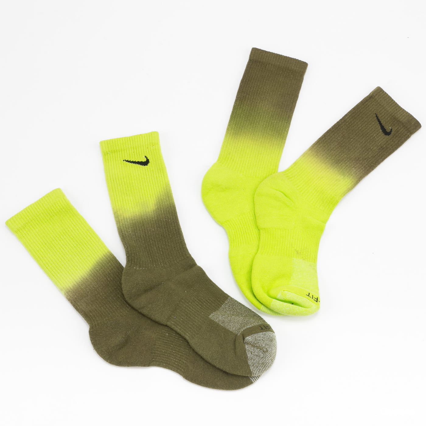 Чорапи Nike Everyday Plus Cush Crew Socks 2Pack Зелено | DH6096-904, 0