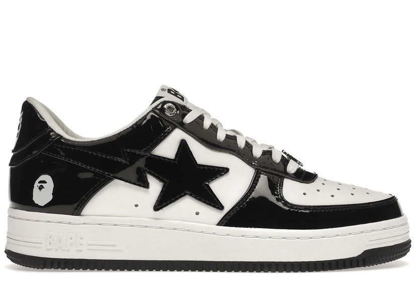 Кецове и обувки BAPE Bape Sta Low "Black" Черно | 001FWH701001_BLK_A