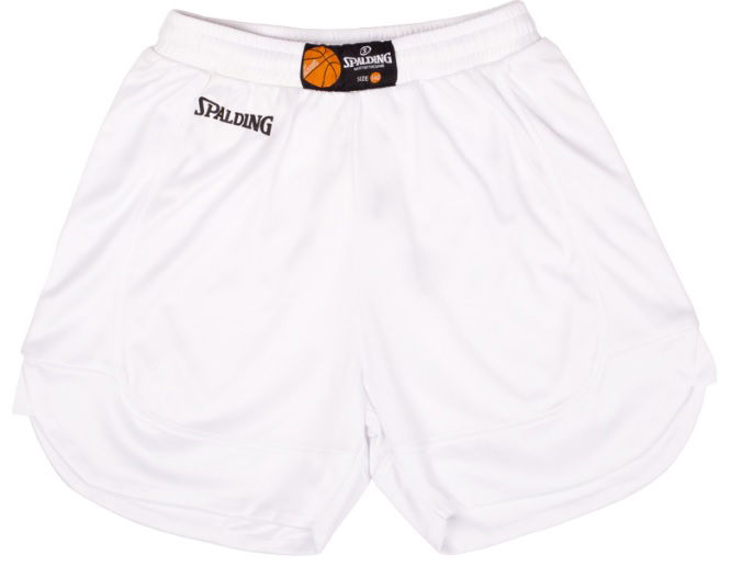 Къси панталони Spalding Spalding Hustle Shorts Бяло | 40221108-whitewhite