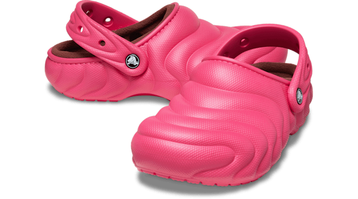 Кецове и обувки Crocs Classic Lined Overpuff Clogs Розово | 210059-6ZQ, 1