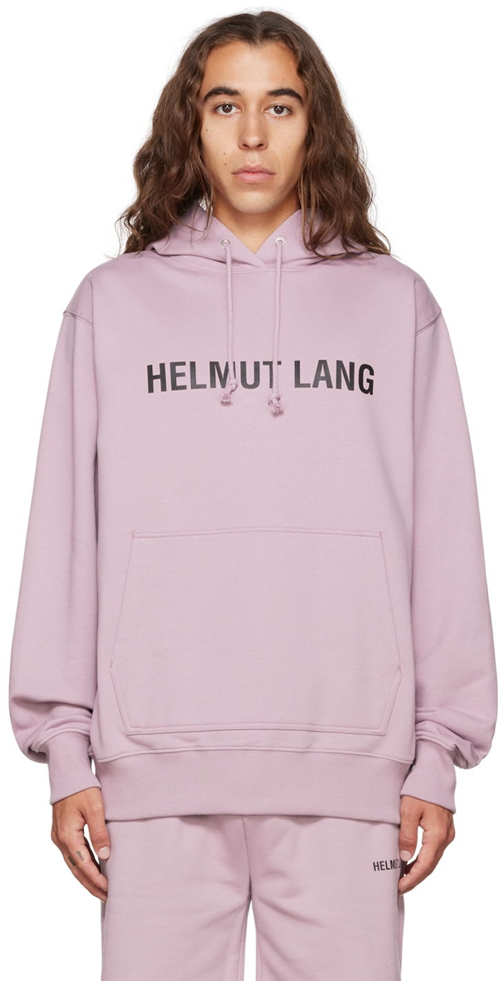 Суитчър Helmut Lang Core Designer Hoodie Лилаво | L09HM521