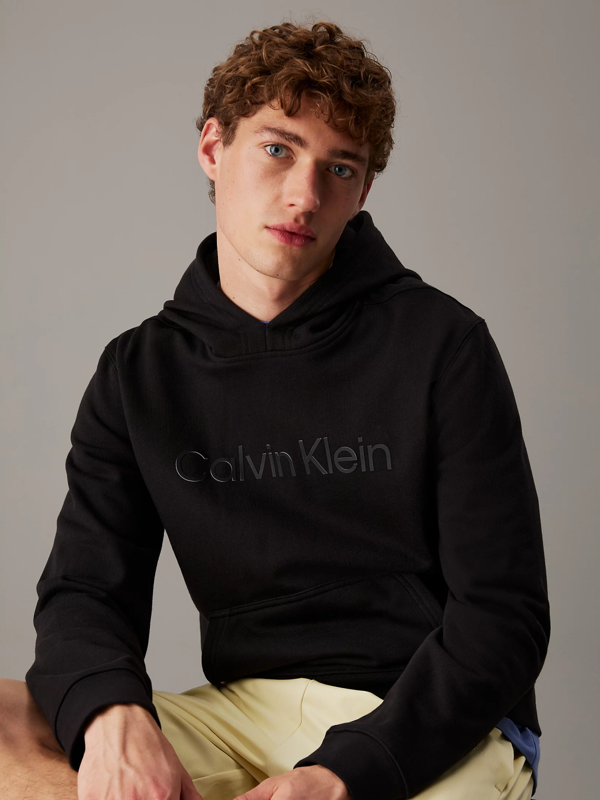 Суитчър CALVIN KLEIN Calvin Klein Graphic Sweat Hoodie Черно | LVGMS5W340-UB1, 0