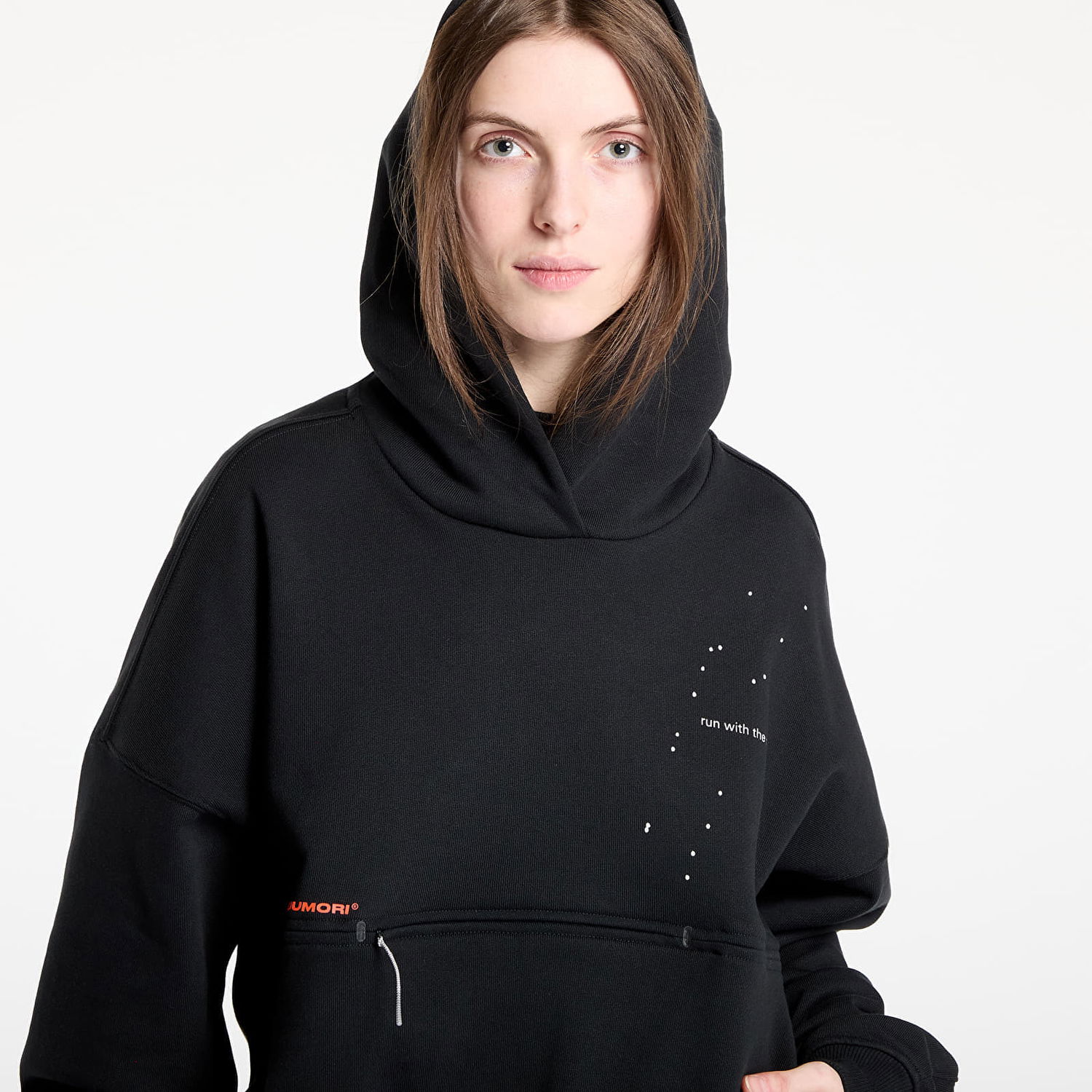 Суитчър adidas Performance H. Koumori Running Hoodie Черно | JY4090, 1