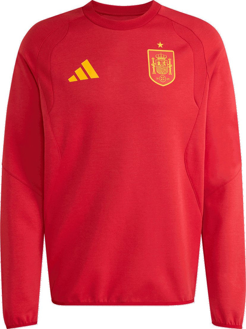 Суитчър adidas Originals Spain Tiro Travel Sweatshirt Червено | jz2245