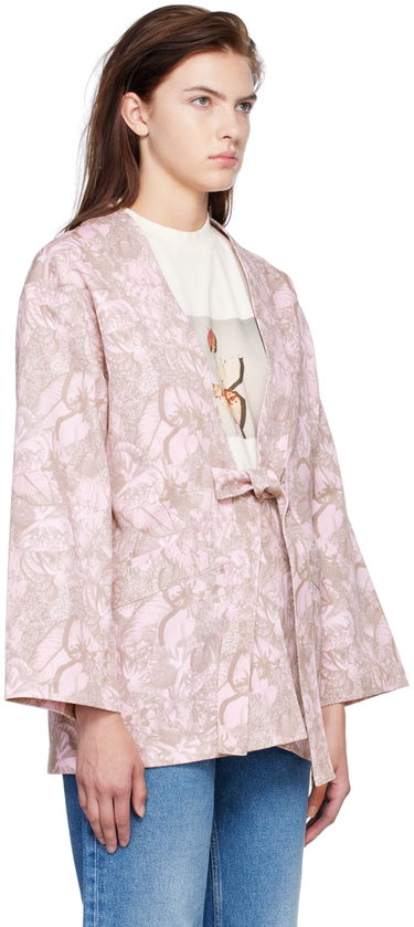 Яке Stockholm (Surfboard) Club Stockholm Surfboard Club Kimono Denim Jacket Розово | Kimono, 1
