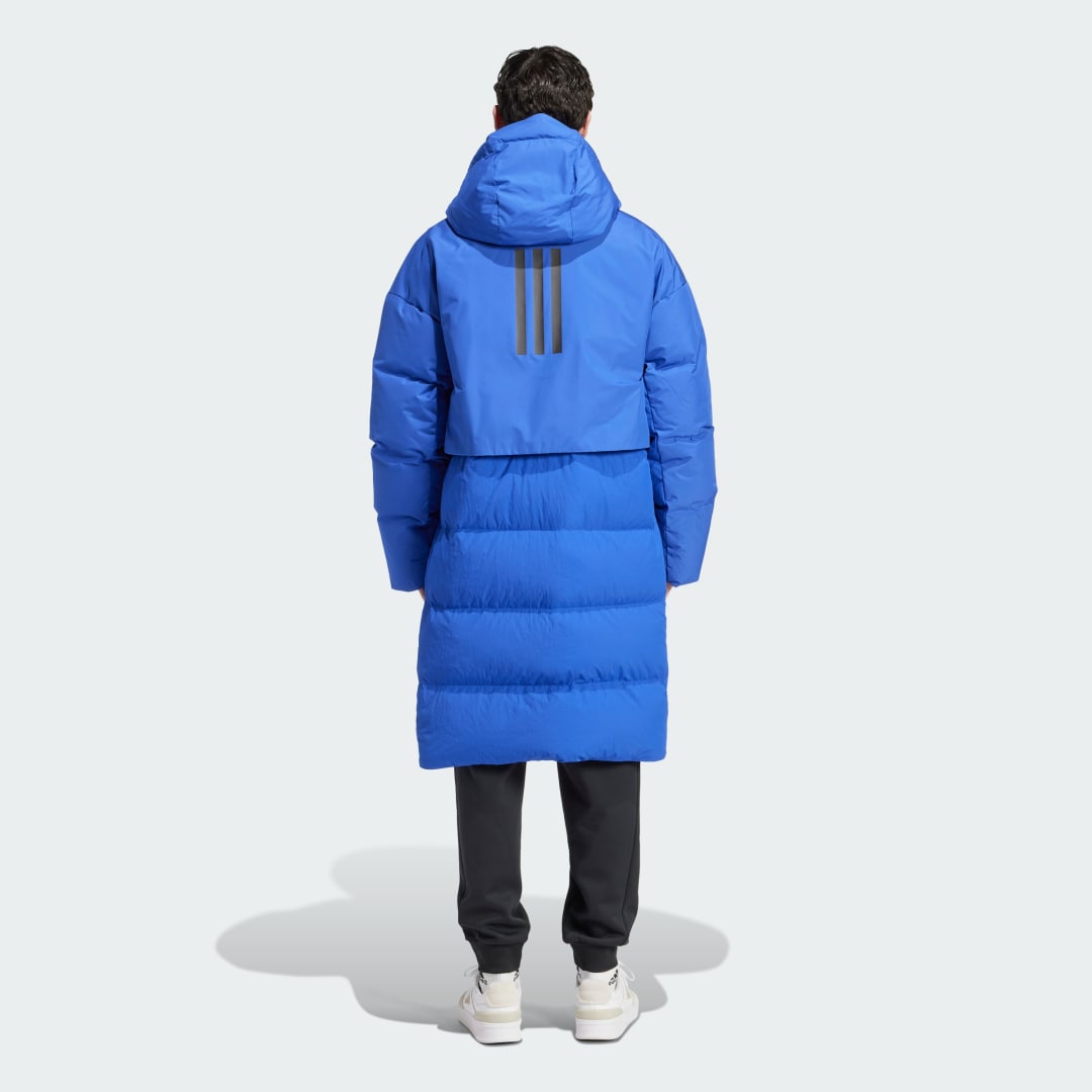 Парка adidas Performance Long Down Parka Синьо | JG1530, 1
