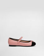 Dolce & Gabbana Patent Leather and Calfskin Ballet Flats