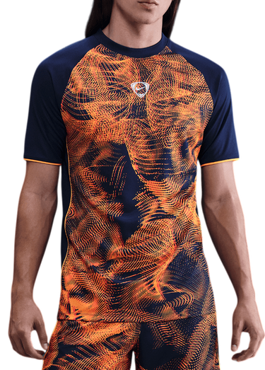 Тениска Nike Dri-FIT Academy+ All Over Print Training T-Shirt Тъмно синьо | hv1824-494, 0