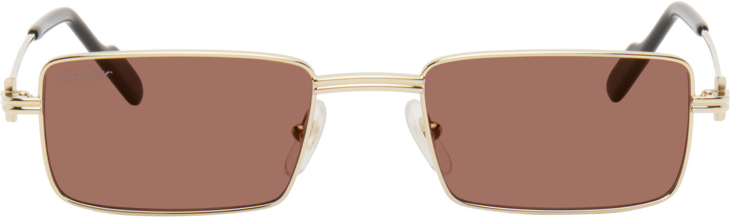 Слънчеви очила Cartier 'Première de ' Sunglasses Металик | CT0501S-002, 0