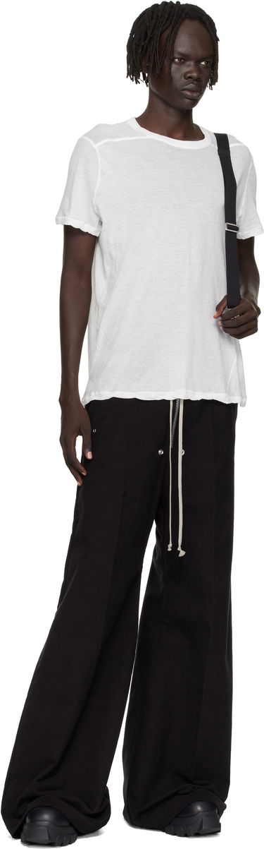 Тениска Rick Owens Rick Owens Concordians Short Level T-Shirt Бяло | RU02E1265 UC, 3