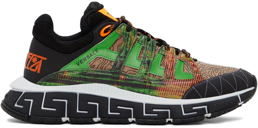 Кецове и обувки Versace Trigreca Low-Top Черно | DSU8094 D17TCG, 0