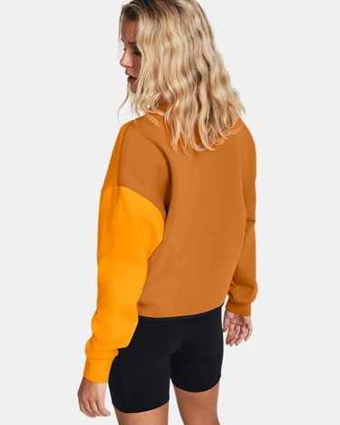 Суитчър Under Armour Unstoppable Fleece Crop Crew Sweatshirt Оранжево
 | 1379845-802, 1