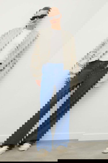 Дънки Samsoe Samsoe REBECCA Wide Leg Jeans Синьо | F22200166, 1