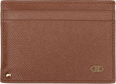 Портфейл FERRAGAMO Card Holder Кафяво | 776818, 0