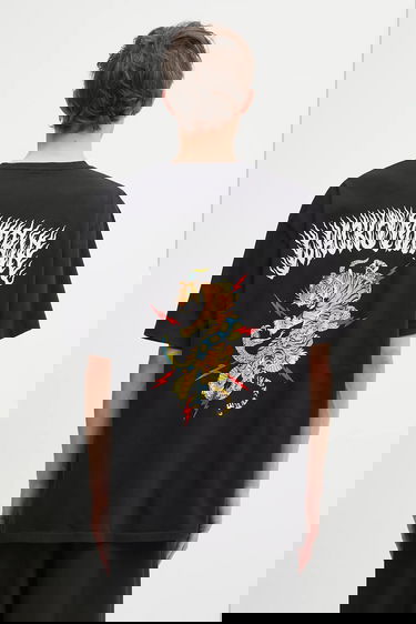 Тениска WACKO MARIA Graphic T-Shirt with Tiger and Snake Print Черно | 25FW.WMT.WT04, 0