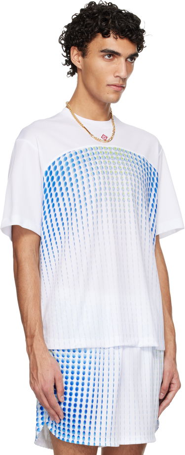 Тениска Casablanca Casablanca Tennis Tech Short Sleeve T-shirt Многоцветен | M-SP26-JTP-449-01, 1