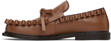 Кецове и обувки JW Anderson JW Anderson Ruffle Loafers Кафяво | FW0167-LA0323, 2