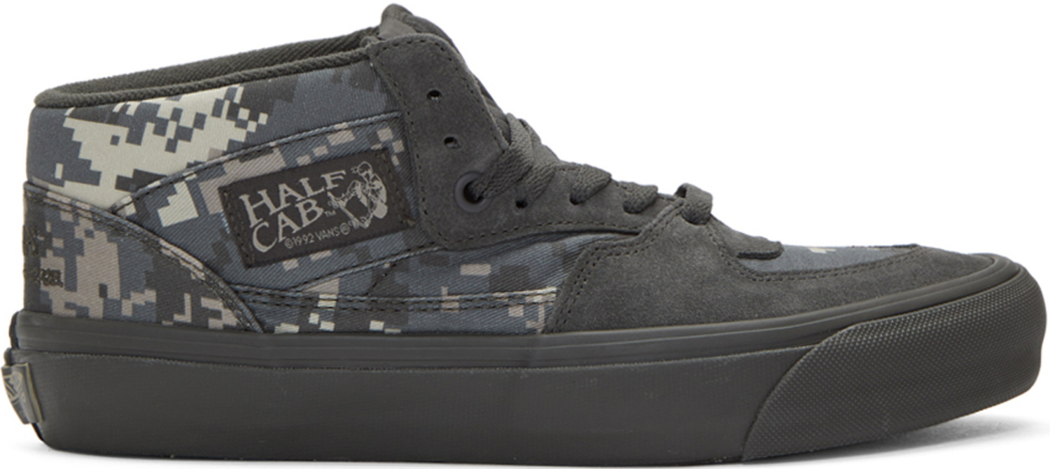 Кецове и обувки Vans Half Cab WTAPS Digi Camo Grey Зелено | VA3DP6U9V, 0