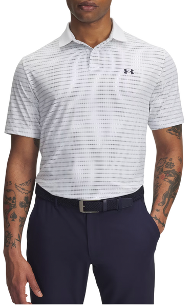 Поло тениска Under Armour Drive Chill Printed Polo Бяло | 1389597-102, 0