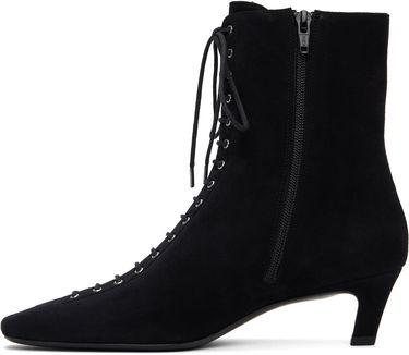 Аксесоари TOTEME TOTEME Suede Lace-Up Ankle Boots Черно | 252-WAS0209-LE0012, 2