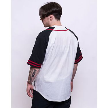 Фланелка Mitchell & Ness Practice Day Button Front Jersey CHICAGO BLACKHAWKS Бяло | TBTF4994-CBHYYPPPWHIT, 5