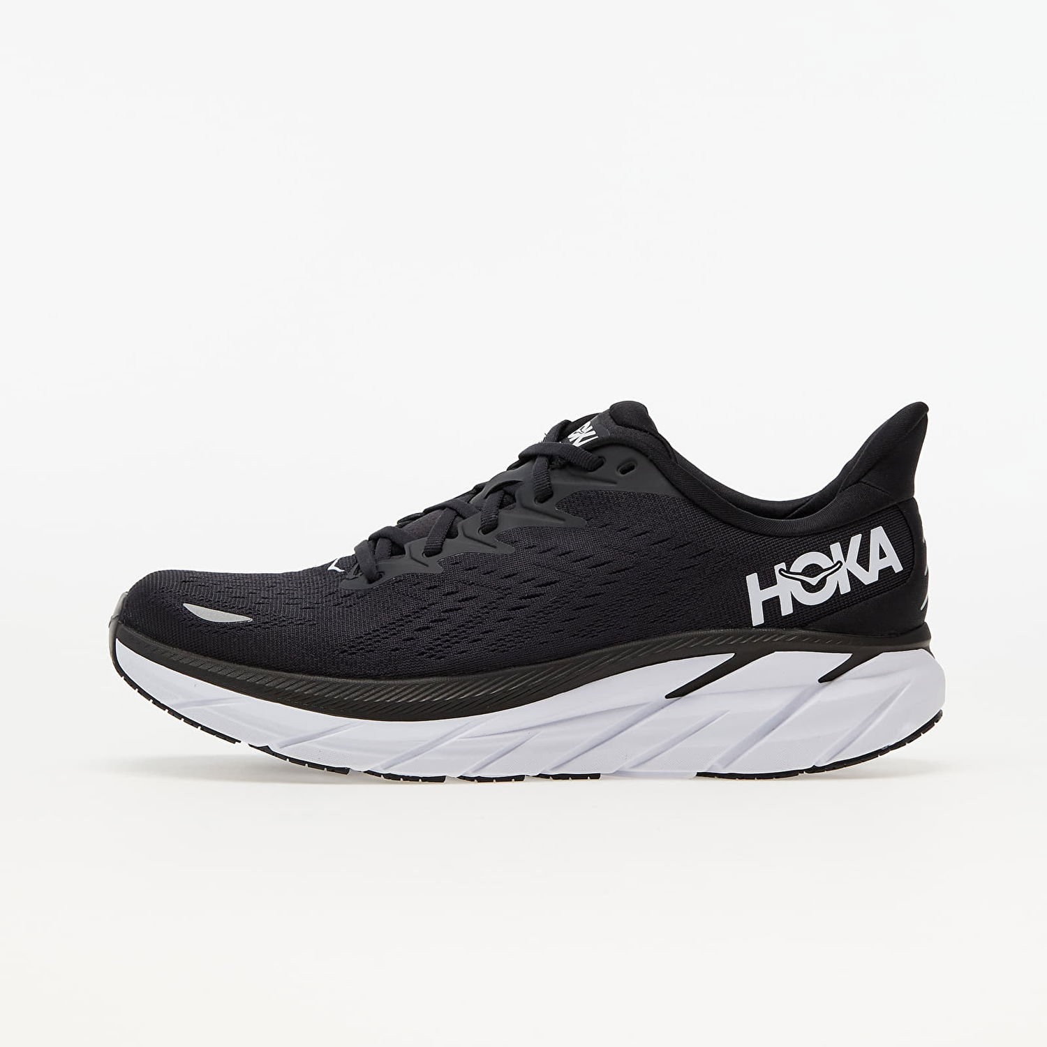 Кецове и обувки Hoka One One Clifton 8 Черно | 1119393-BWHT, 0