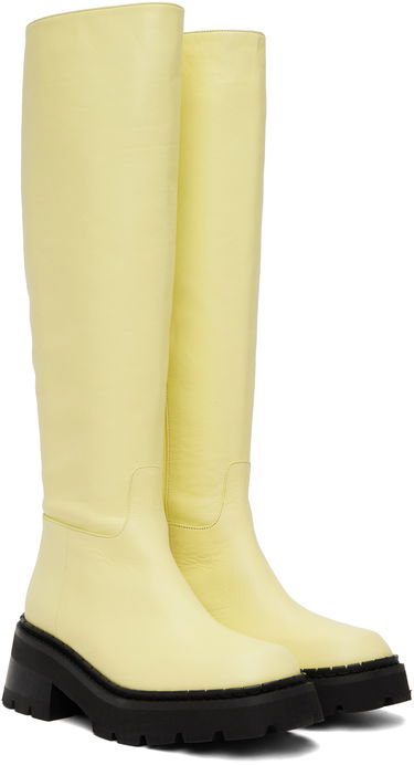 Палта BY FAR BY FAR Russel Knee-High Boots Жълто | 22FWRUSDIVRSSP, 3