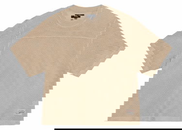 Тениска Stüssy Mesh Crew Neck T-Shirt Бежово | 1140344, 0