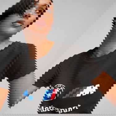 Тениска Puma BMW M Motorsport Essentials Logo T-Shirt Черно | 621376_01, 5