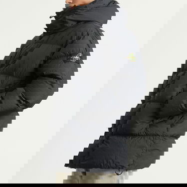 Парка Stone Island Crinkle Reps Nylon Down Parka Jacket, Size Large Черно | K2S154100012-V0029, 2
