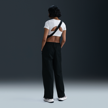 Съкратен топ Nike Nike Sportswear Collection Mid-Rise Twill Pants Бяло | HF9430-010, 2