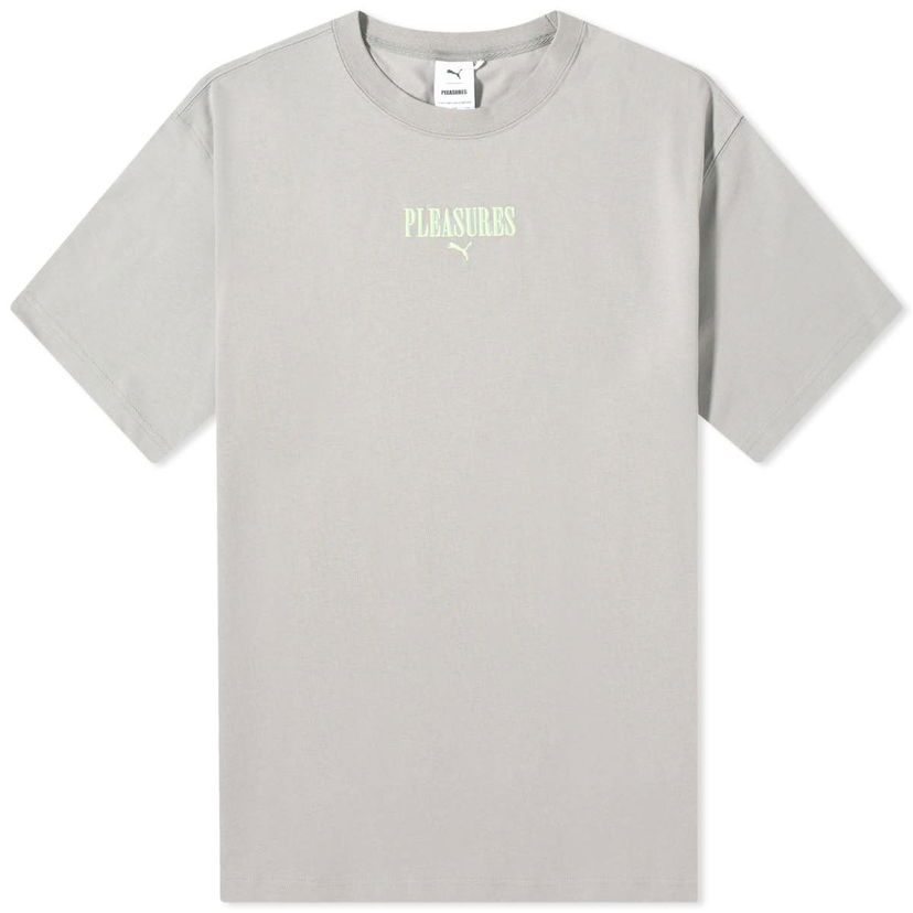 Тениска Puma Men's x PLEASURES Graphic T-Shirt Stormy Slate Сиво | 624096-62