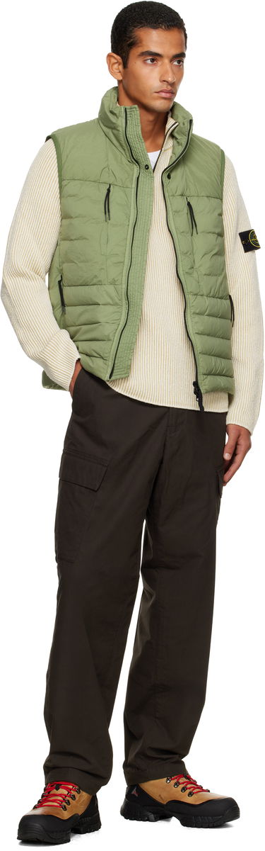 Жилетка Stone Island Stone Island Seamless Tunnel Nylon Down-TC Vest Зелено | K2S15 G100004 S0183, 4