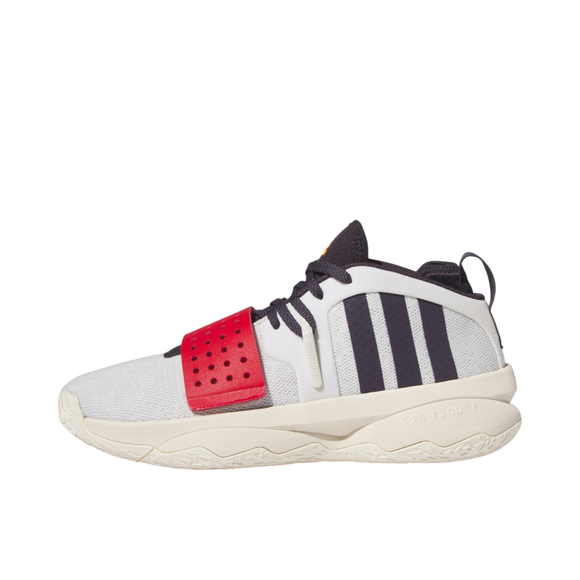 Кецове и обувки adidas Originals Dame 8 EXTPLY Orbit Grey Aurora Black Cream White Бяло | IF1507