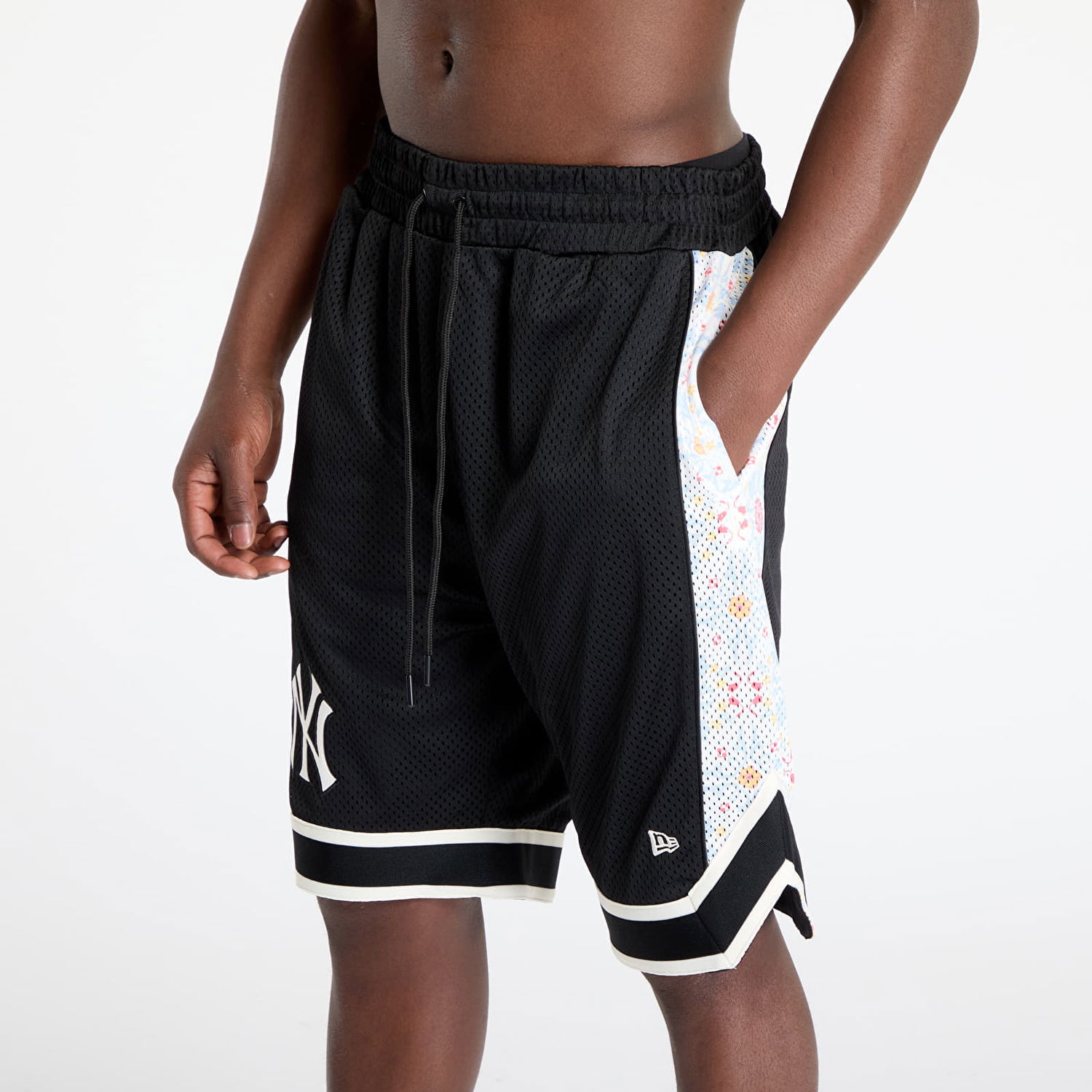 Къси панталони New Era New Era New York Yankees MLB Infill Mesh Shorts Черно | 60667831, 1