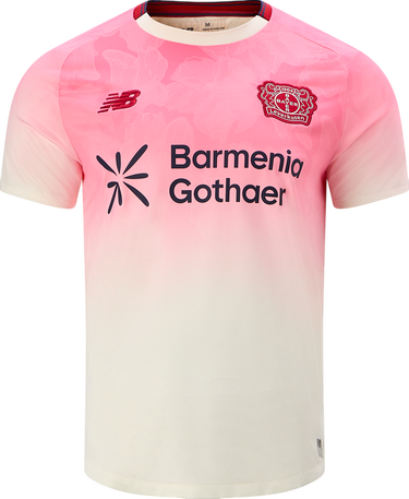 Фланелка New Balance Bayer 04 Leverkusen Away Jersey 2025/26 Розово | mt230554-awy, 1