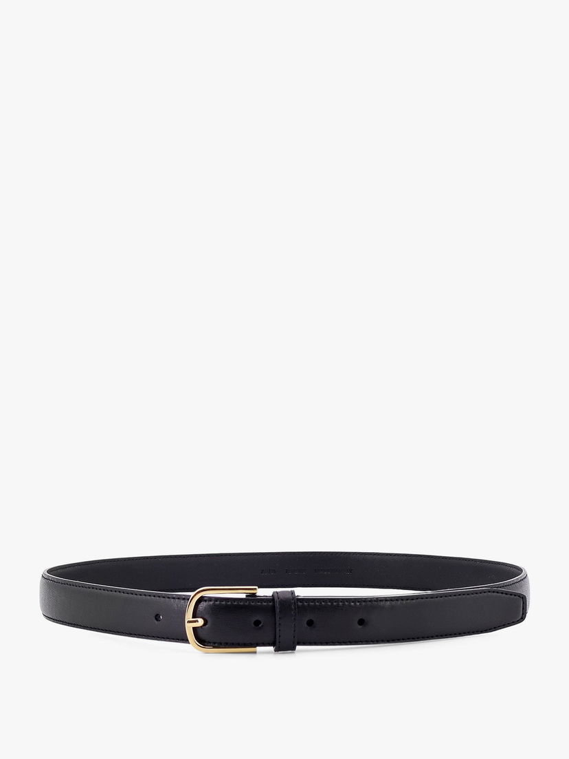 Колани TOTEME Leather Belt Черно | 233812612200