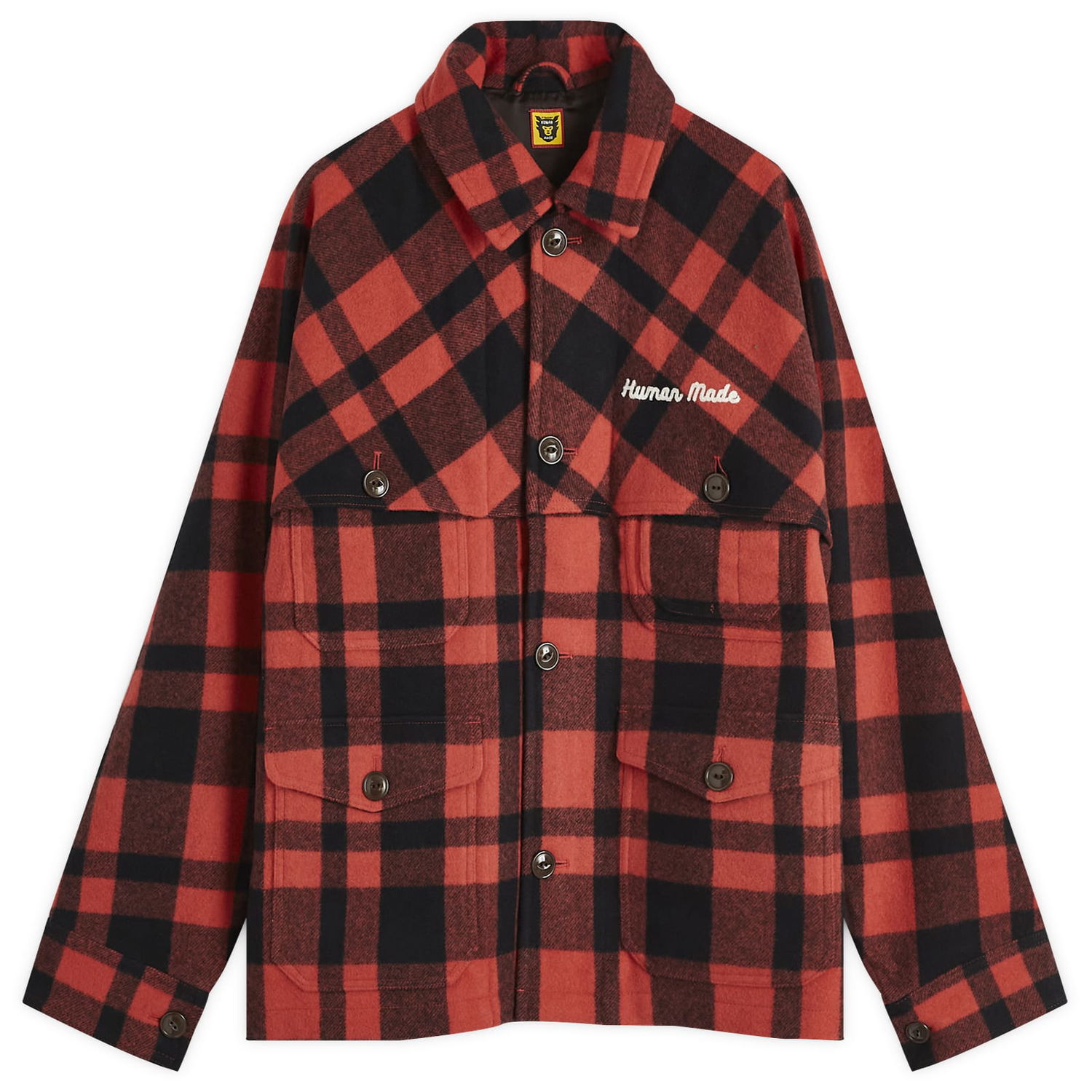 Риза Human Made Hunting Wool Jacket Червено | HM28JK031-RD, 0