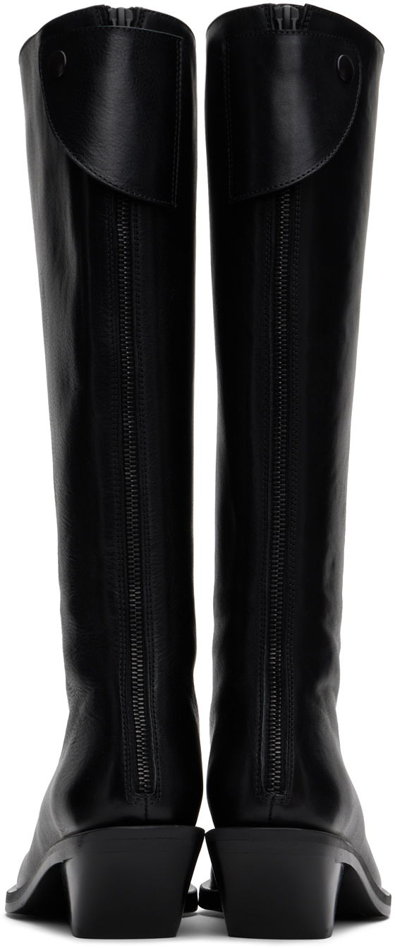 Pокля Ann Demeulemeester Ann Demeulemeester Auke Pointy Tall Boots Черно | 2402-W-R35-LT141-099, 1